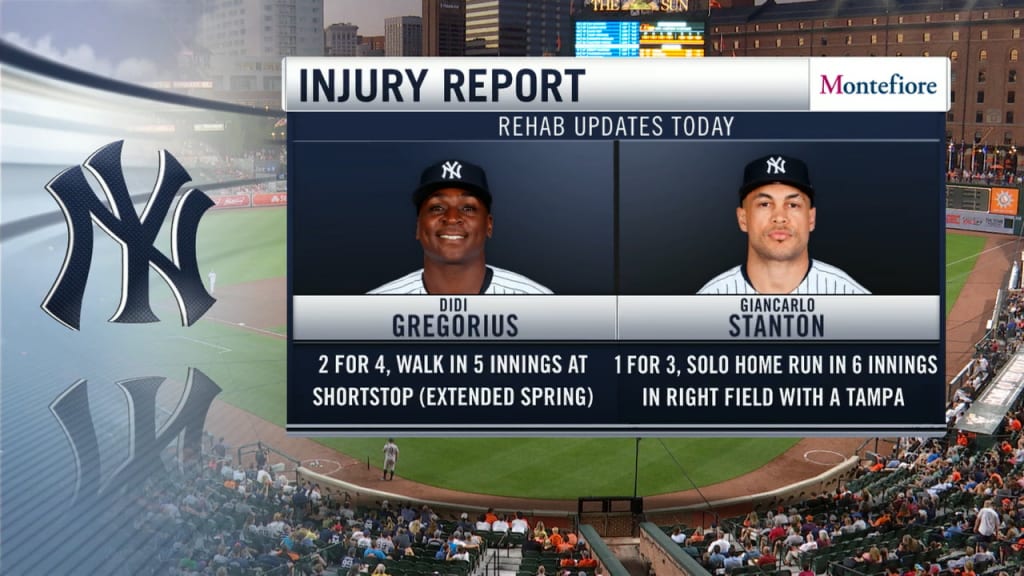 Yankees' injury updates