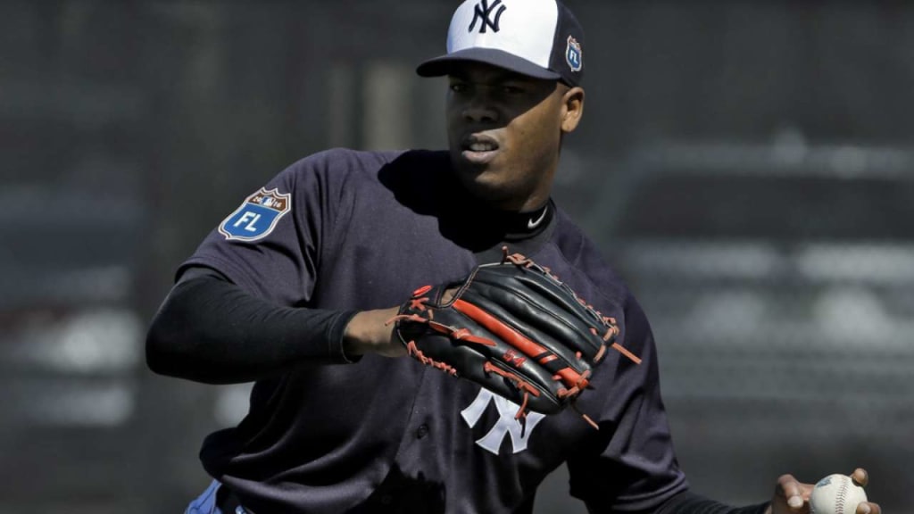 Yankees' Aroldis Chapman pleads innocence, appealing suspension