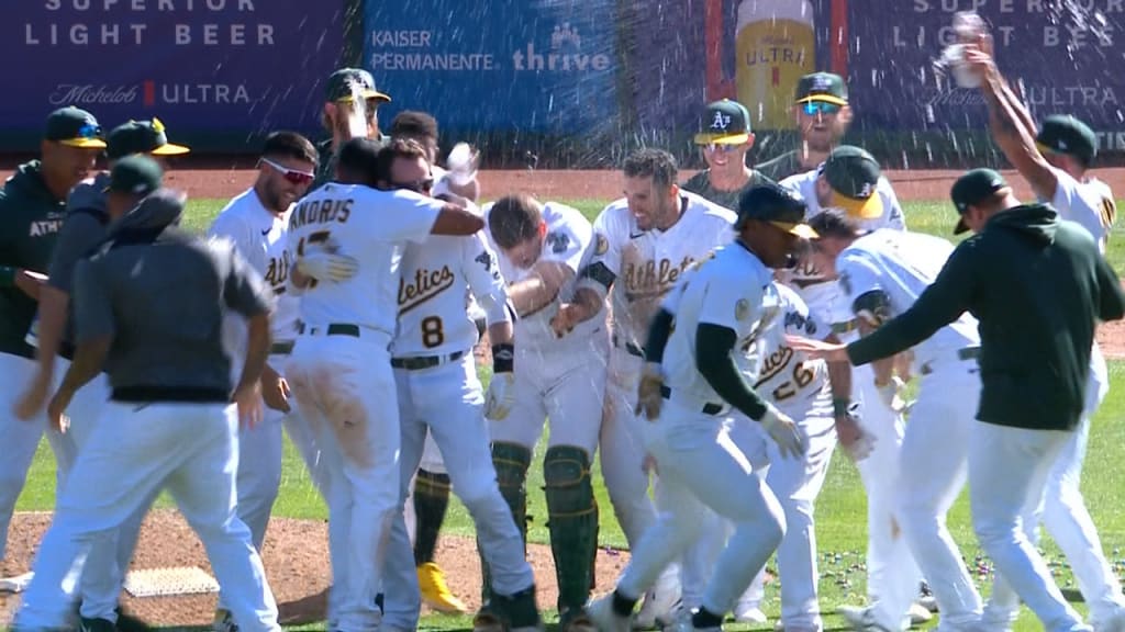 Jed Lowrie's walk-off single