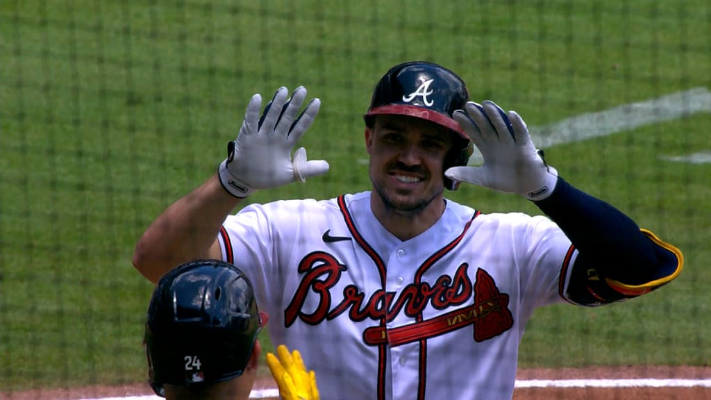 Adam Duvall exacts revenge on Braves, makes Marlins history in 14-8 win -  Fish Stripes