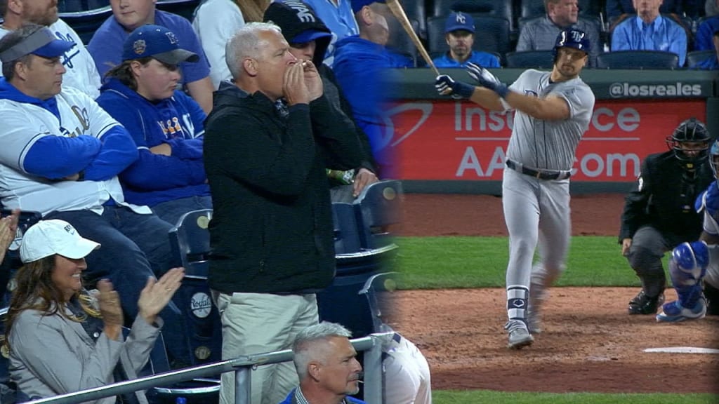 Lowe's first Major League hit