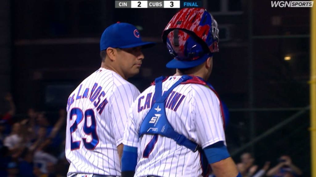 De La Rosa's 1st career save