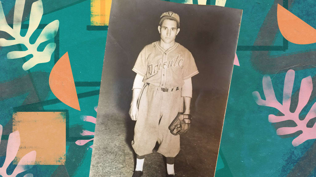 Marrero in 1946 or '47 with Oriente in the Cuban winter league. Courtesy Kit Krieger's collection.