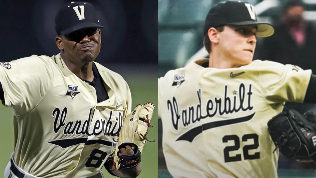 Draft prospects Kumar Rocker, Jack Leiter dominate