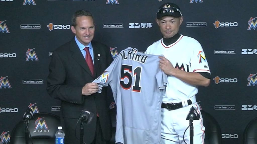 2023 Season Kickoff Auction: Ichiro Suzuki Game-Used Home Jersey (Hit  #2,904) from 2015 Season - Miami Marlins vs. New York Mets 08/04/2015