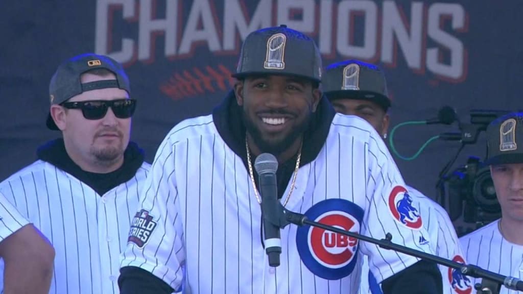 Dexter Fowler Game-Used Jersey -- Fowler 2 for 3 -- Cubs at Reds -- 10/1/16  -- Cubs World Championship 2016 Season