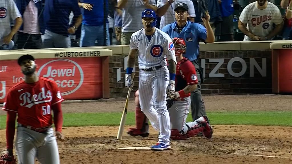 Mar 31, 2019: Chicago Cubs shortstop Javier Baez #9 during an MLB