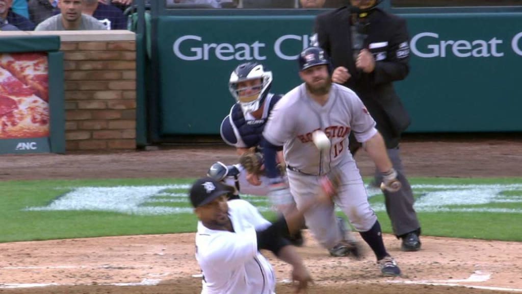 The biggest hit at Comerica Park on Wednesday? Justin Verlander's