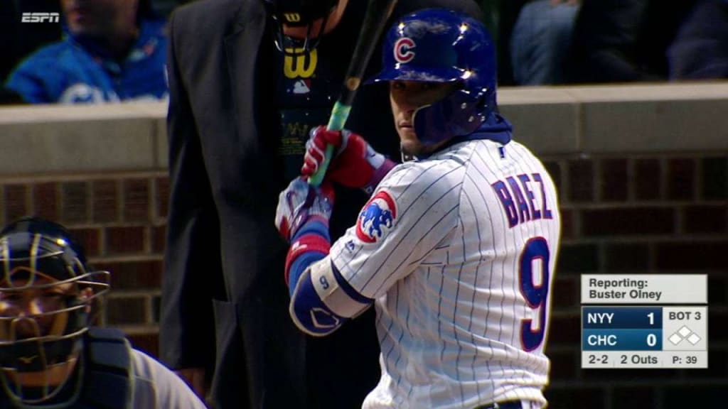 Baez hits 2 HRs as Cubs open season with 12-4 win at Rangers