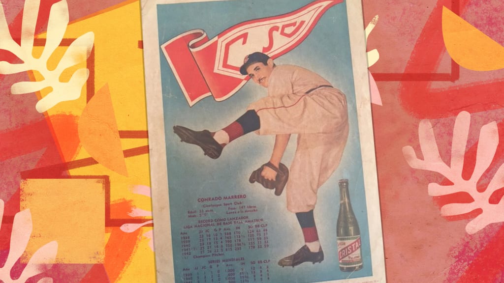 A 1943 ad with Marrero endorsing Cristal cervesa. Courtesy Kit Krieger's collection.