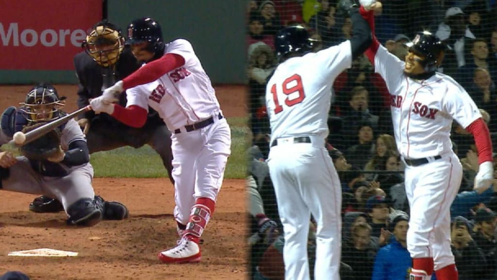 Betts' monster day at the plate
