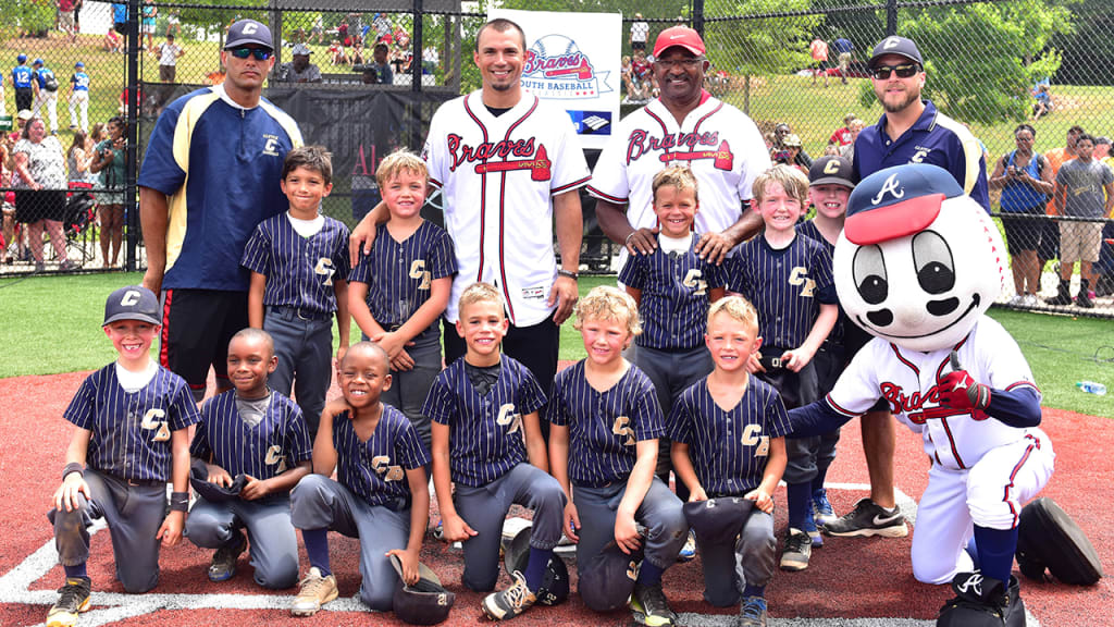 Kids play at Braves Youth Baseball Classic