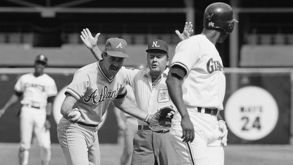 The Braves' Randy Johnson