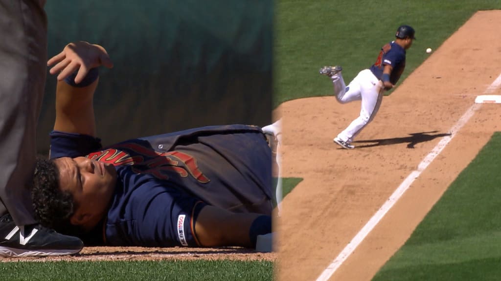 Astudillo's 2 close calls