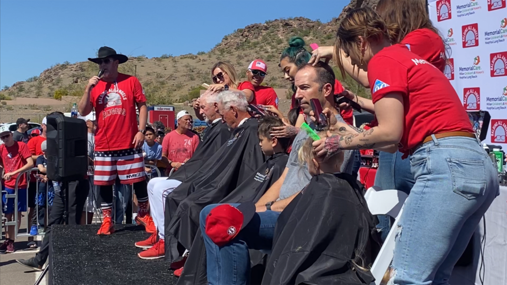 Los Angeles Angels – Joe Maddon's Balding All Angels for Childhood Cancer