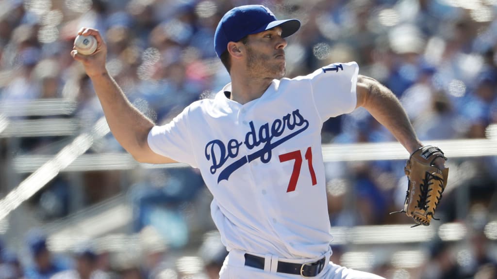 Josh Ravin had a 0.93 ERA over 10 appearances last season for the Dodgers. (AP)
