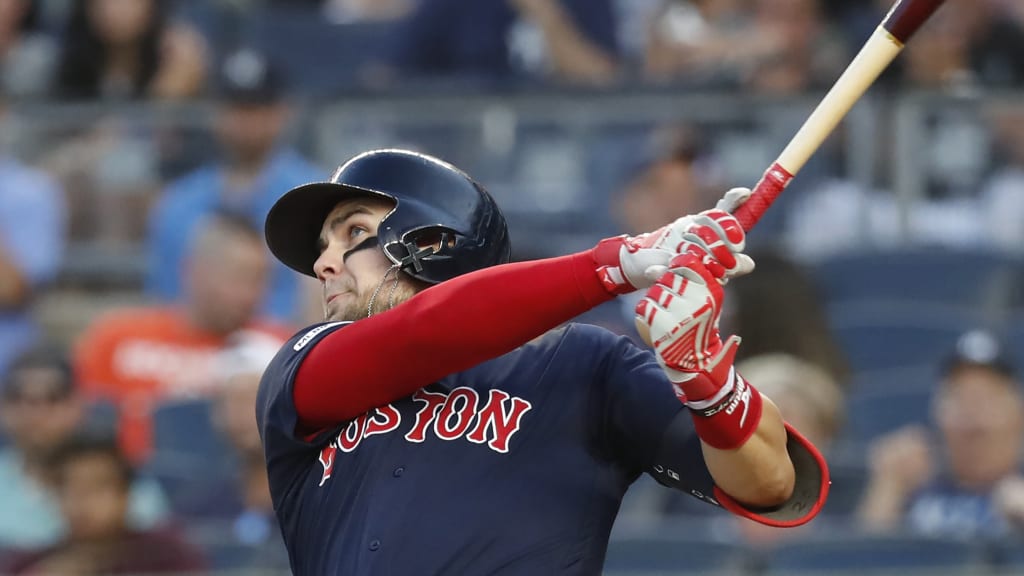 Michael Chavis plays Wiffle ball in Florida