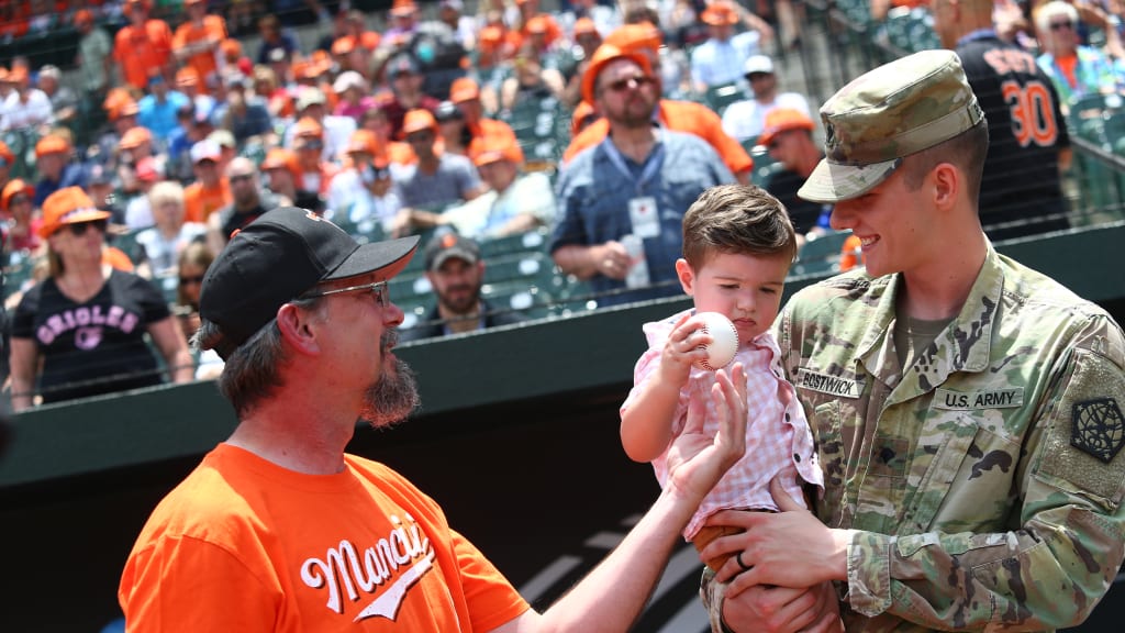 Fort Meade joins Baltimore Orioles for Military Appreciation Day