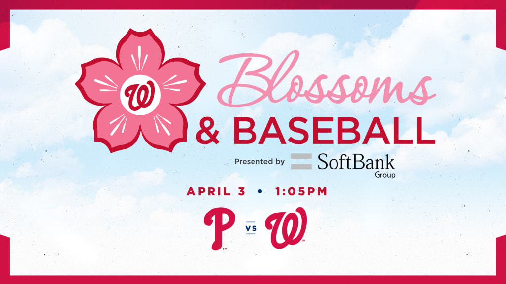 Nationals blossoms ticket special