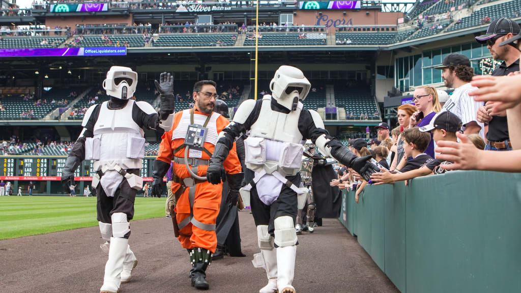 Colorado Rockies Coors Field Promotional Star Wars Night Yoda