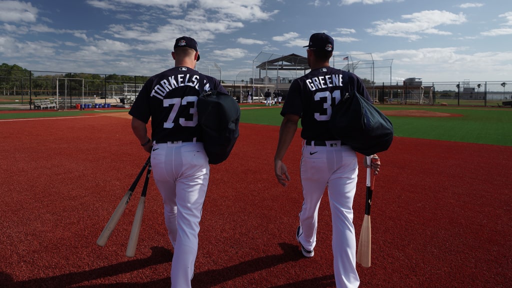 Detroit Tigers introduce top draft pick Riley Greene at Comerica Park