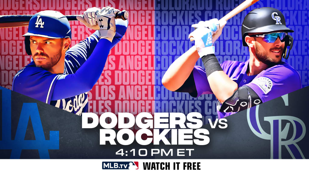 Dodgers Probable Pitchers & Starting Lineup vs. Rockies, April 4