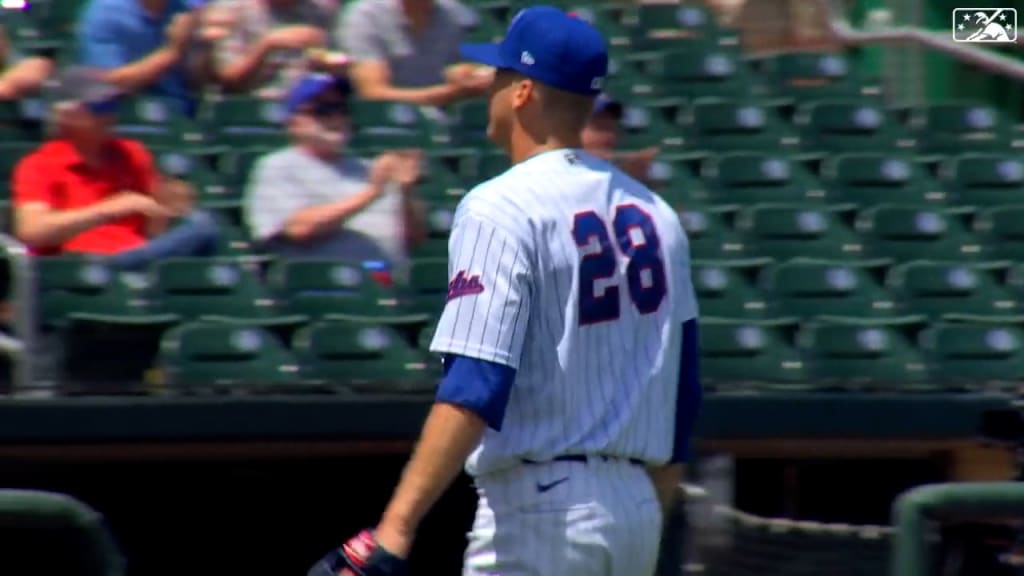 Iowa Cubs pitcher Caleb Kilian came over in the Kris Bryant trade