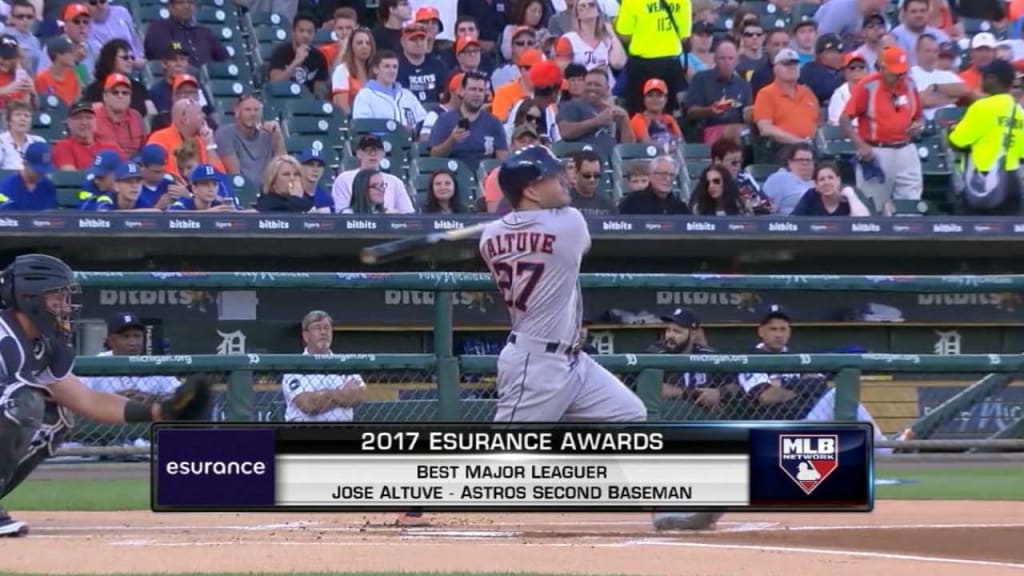 Astros' Jose Altuve named Best Major Leaguer