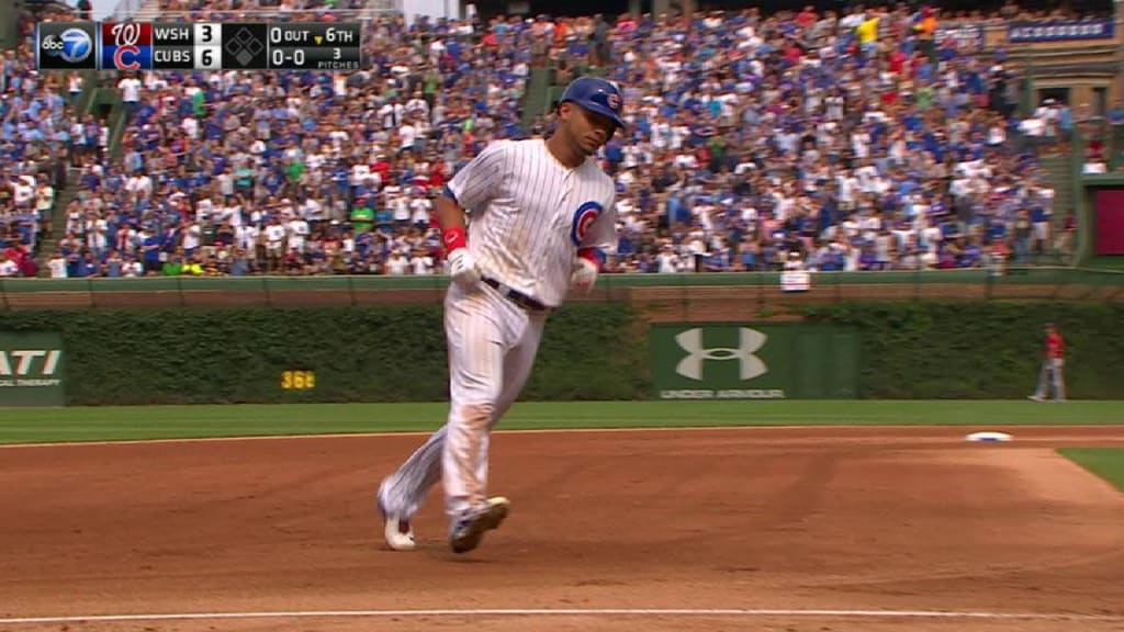 FOX Sports: MLB on X: Willson Contreras leaves the field after suffering  an apparent injury while running the bases.  / X