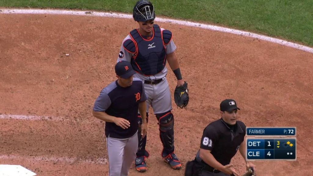 Report: MLB reviewing Buck Farmer's pitch that hit umpire Quinn Wolcott