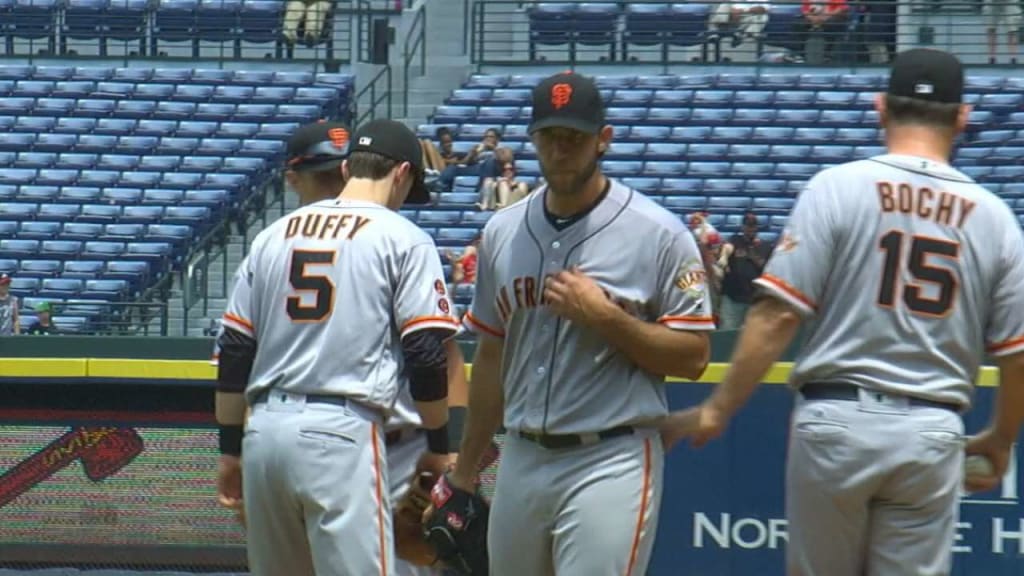 All three times that Bumgarner and Posey hit home runs in the same