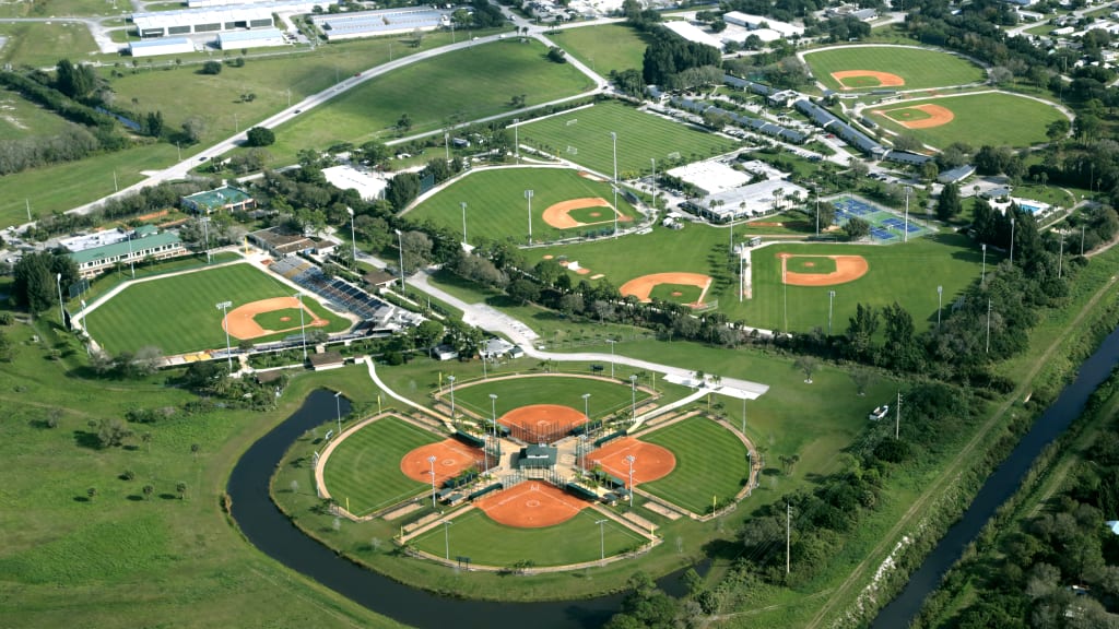 High School Baseball Spring Training Jackie Robinson Training Complex