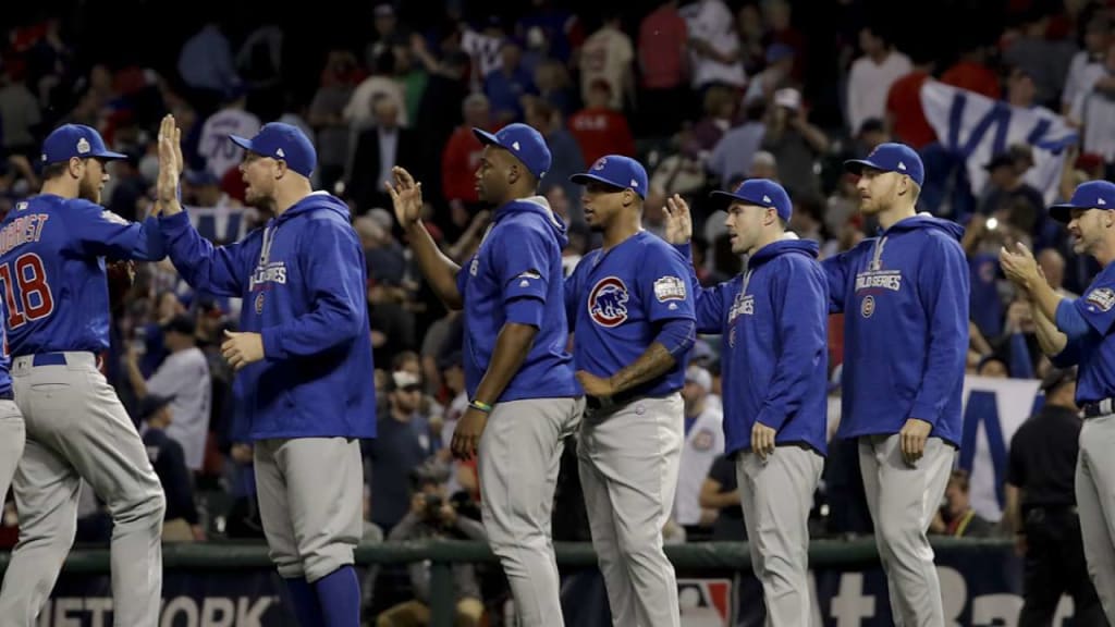 Chicago Cubs - Ben Zobrist and Travis Wood say goodbye to their