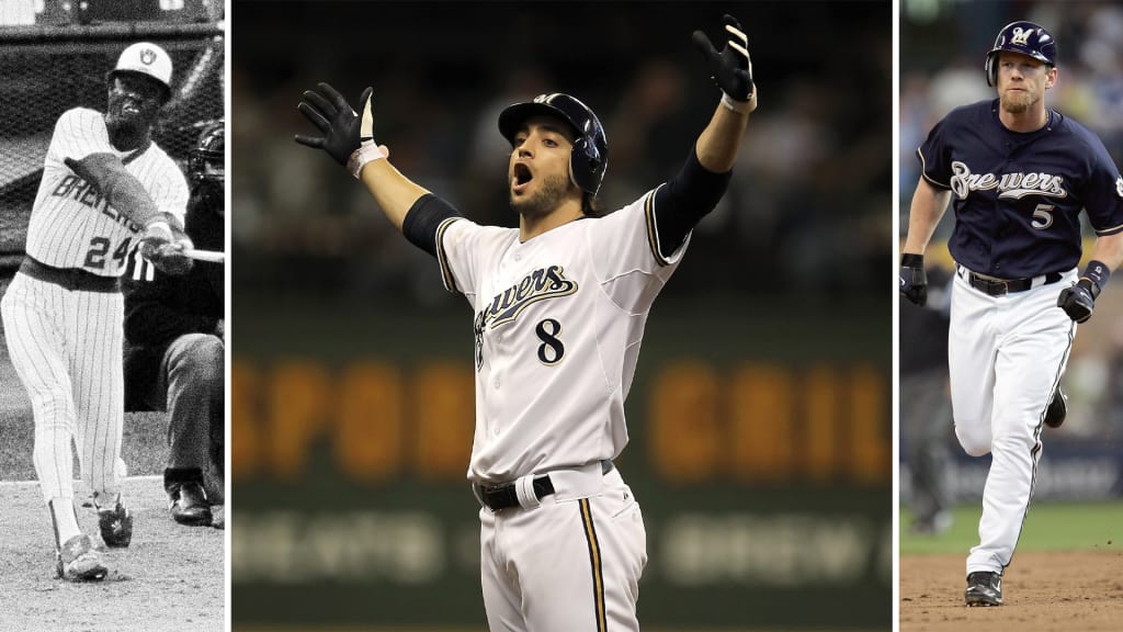 Milwaukee Brewers left fielder Ryan Braun (8) walks back to the outfield  after striking out during the game between the Colorado Rockies and  Milwaukee Brewers at Miller Park in Milwaukee. The Brewers