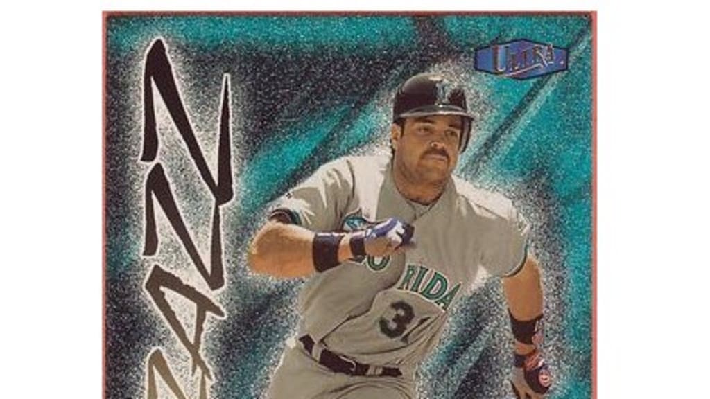 Jeff Conine autographed baseball card (Florida Marlins) 1994