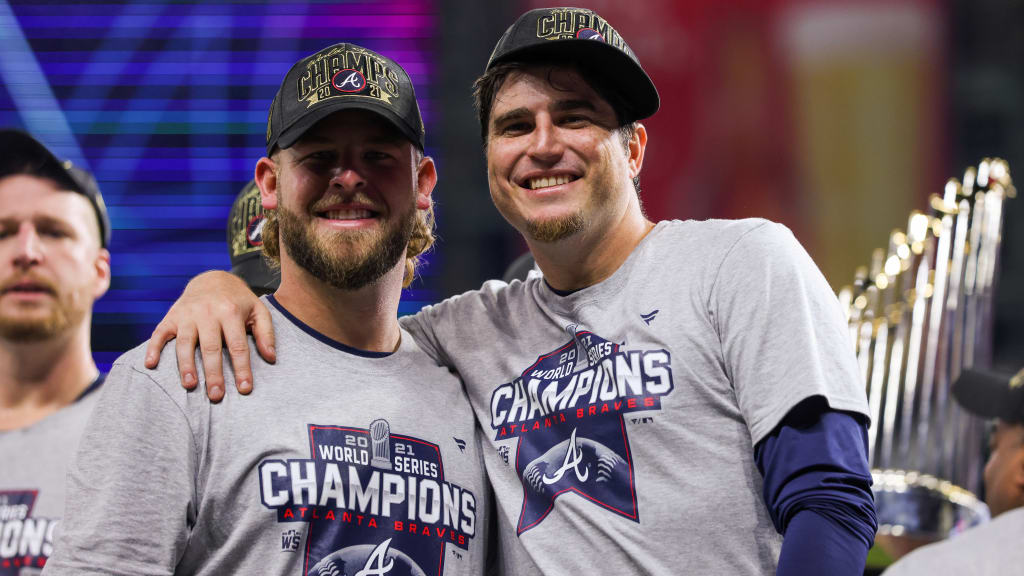 Tyler Matzek & Will Smith & Luke Jackson & AJ Minter Atlanta Braves  Nightshift Mini Bobblehead Scene