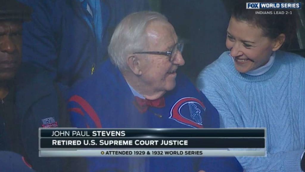 Chicago Cubs: John Paul Stevens Reflects on the World Series