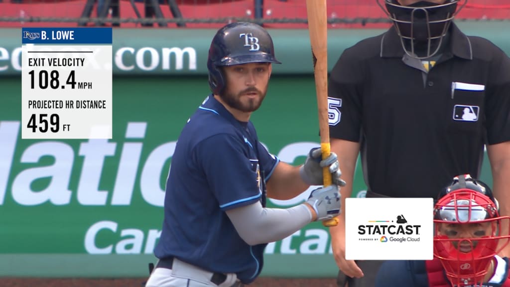 Brandon Lowe's 459-foot home run