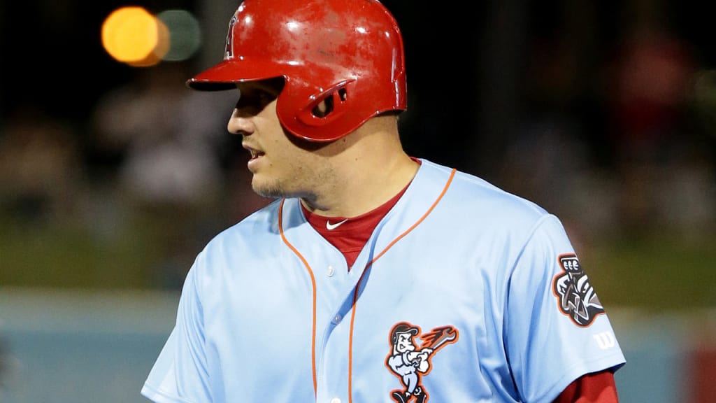 Mike Trout is expected to play for Inland Empire again on Wednesday. (Donn Parris/MiLB.com)