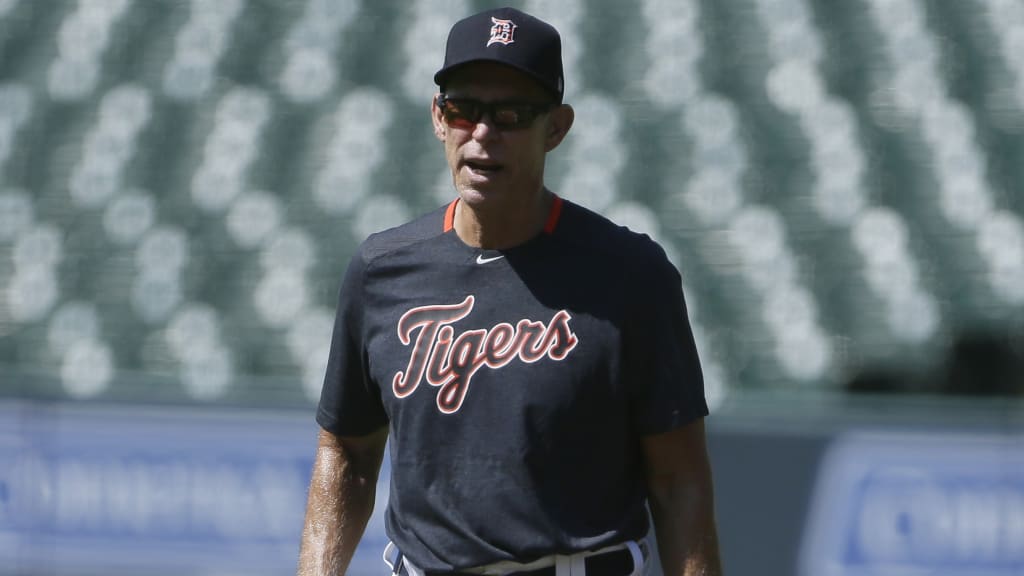 Alan Trammell working with Tigers infielders