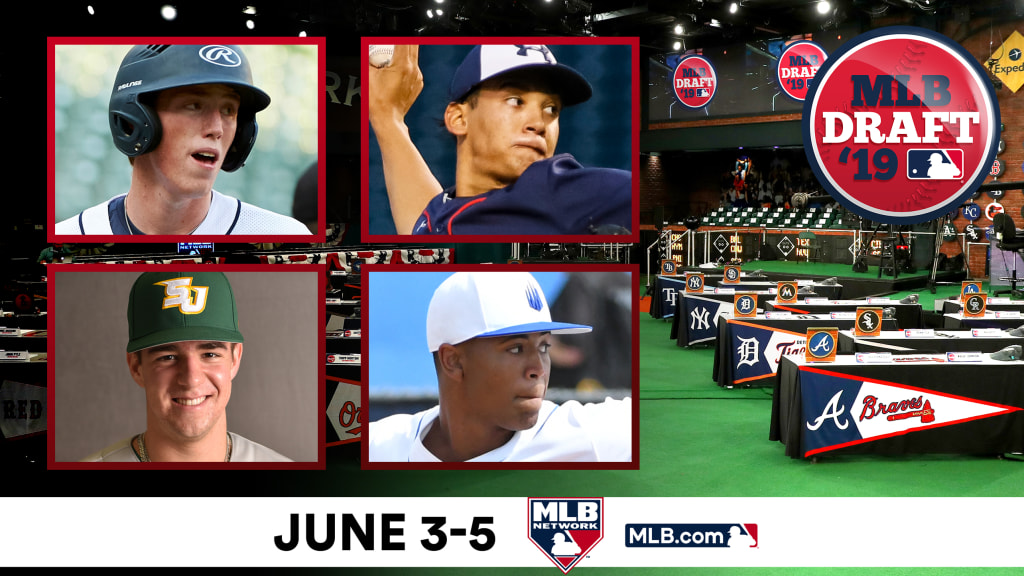 Four amateur players at MLB Draft 2019