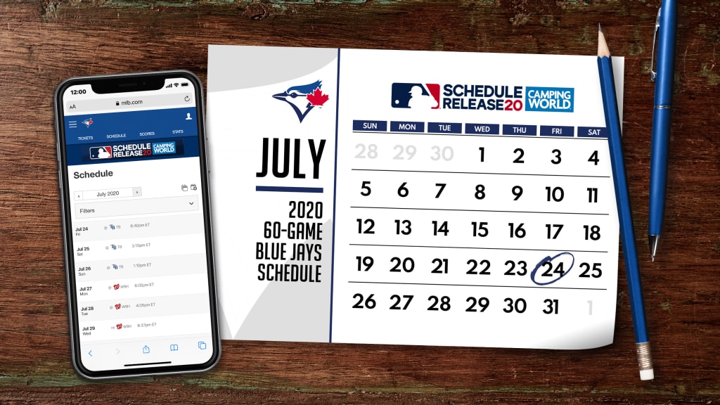 Blue Jays 2020 Schedule