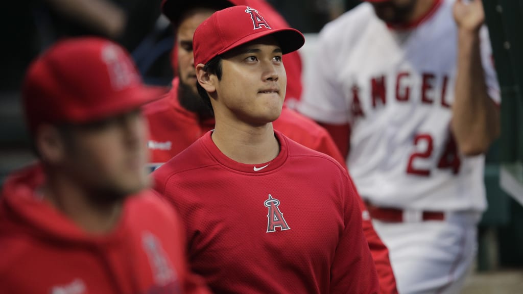 Shohei Ohtani would like to return to Angels' lineup this month