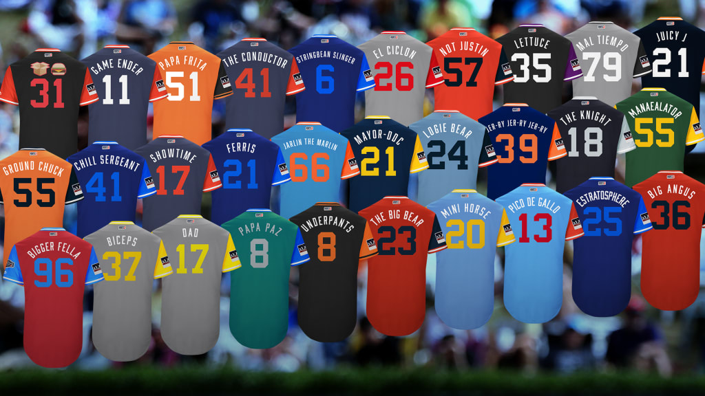 Mets' Players' Weekend nicknames