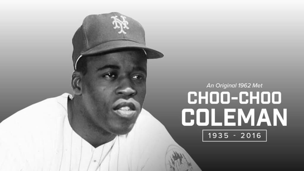 Clarence "Choo-Choo" Coleman hit .250 in 55 games during the Mets' inaugural 1962 season. (Mets)