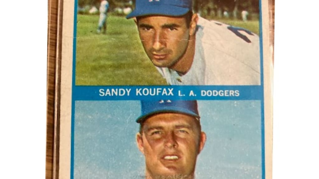  1963 Fleer # 42 Sandy Koufax Los Angeles Dodgers