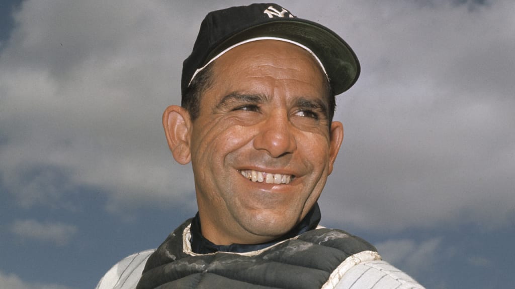 Late Hall of Famer Yogi Berra was honored with the Joan Payson Award at the BBWAA Awards on Saturday. (AP)