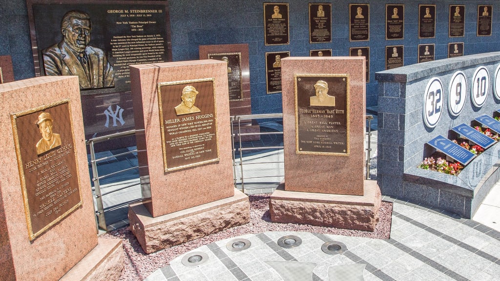 Enshrinement in Yankees Monument Park is a tradition unlike any