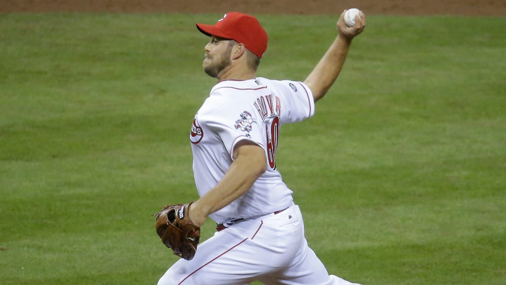 J.J. Hoover had dominated Starling Marte before allowing a grand slam to the Pittsburgh left fielder Friday. (AP)