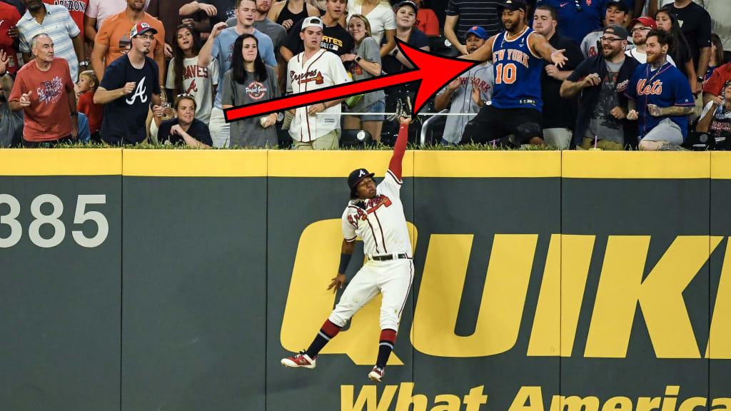 Watch this Mets fan left in shock at where Ronald Acuña Jr. hit a ball -  Sports Illustrated